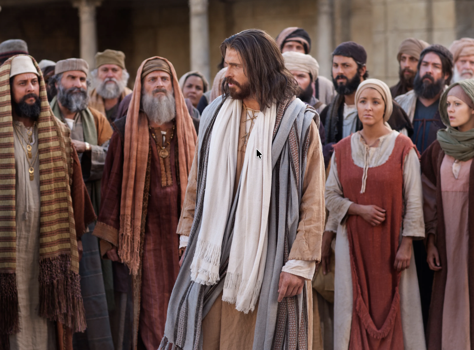 The scribes finish their examination.