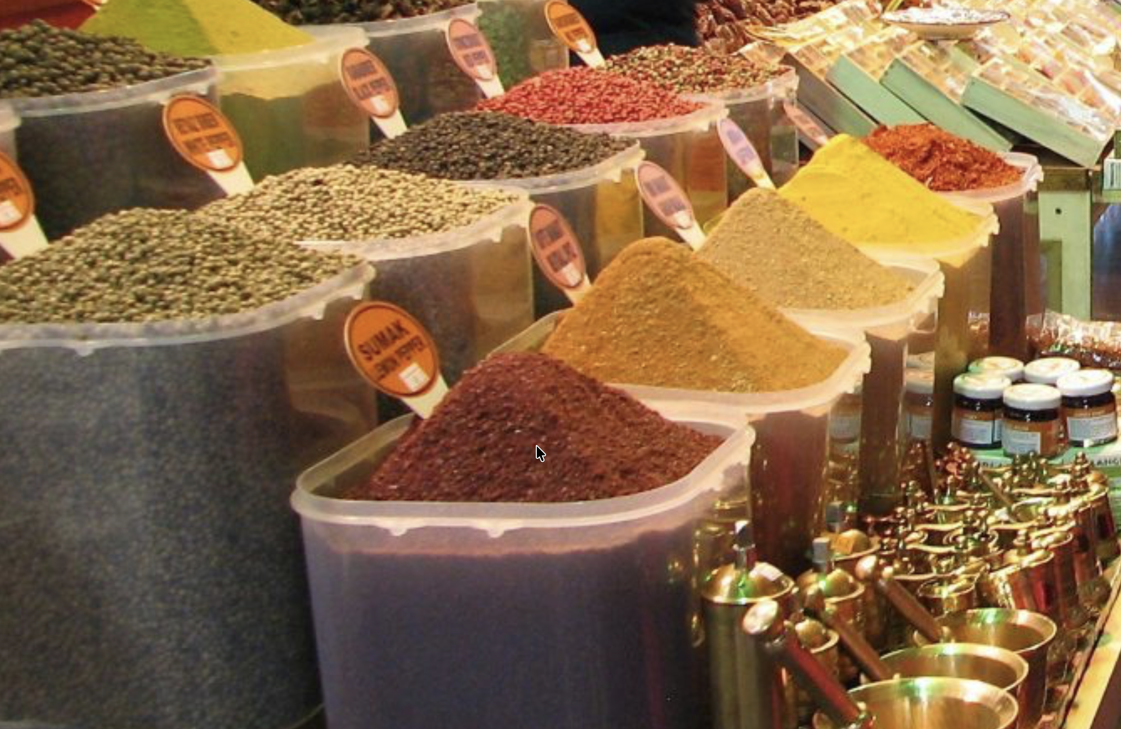 A modern day spice market.