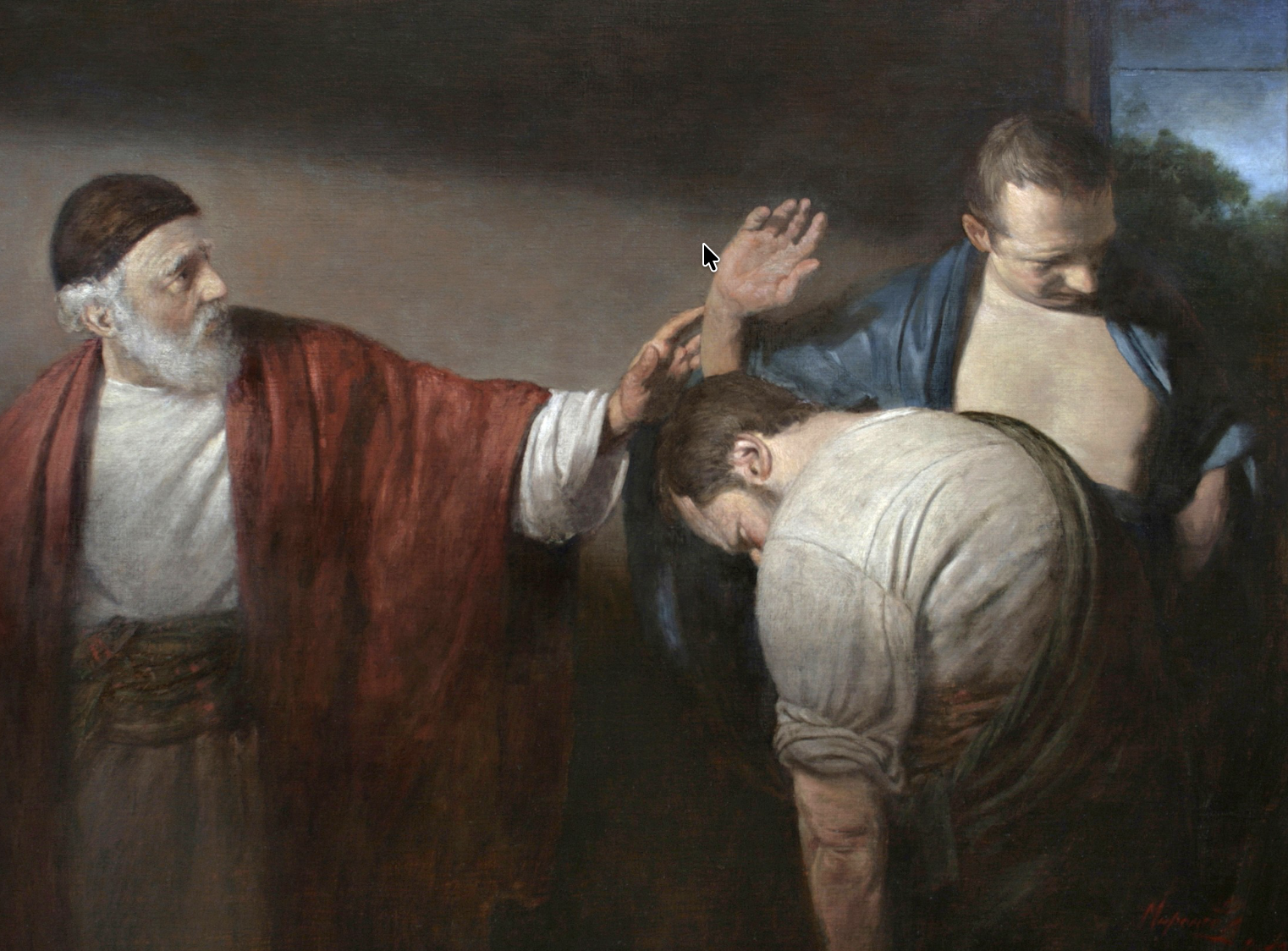 Parable of the two sons.