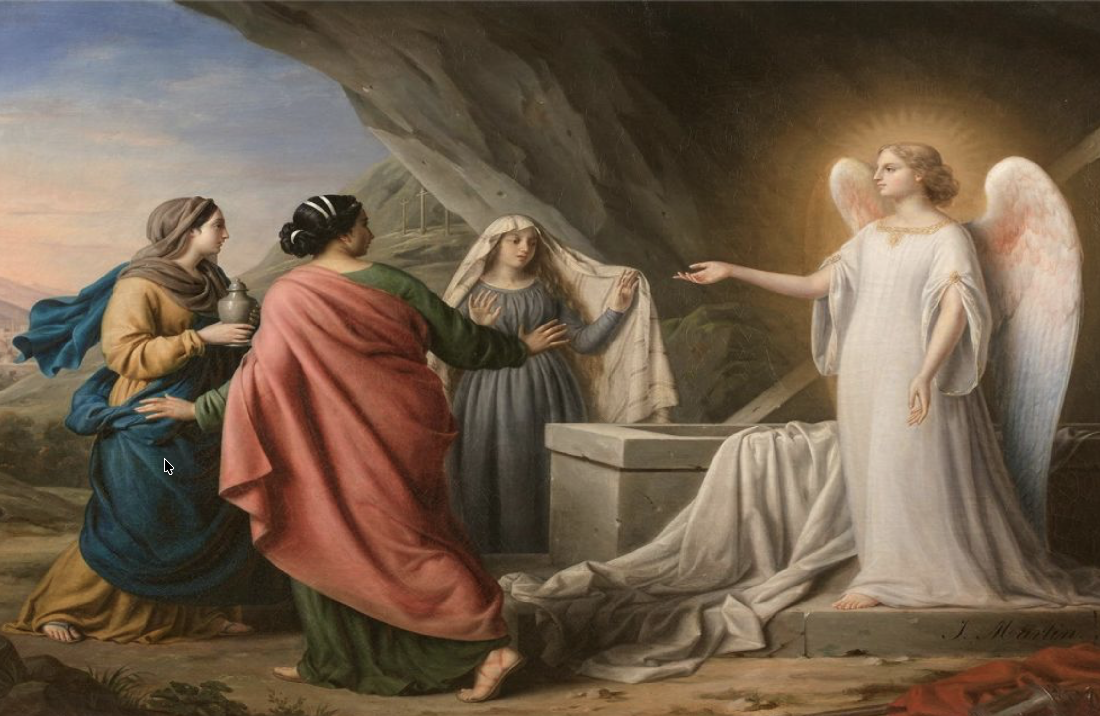 He is not here: for he is risen.